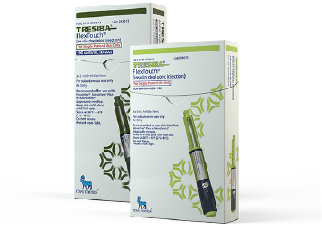 Boxes of Tresiba® insulin