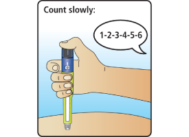 Giving Tresiba® injection